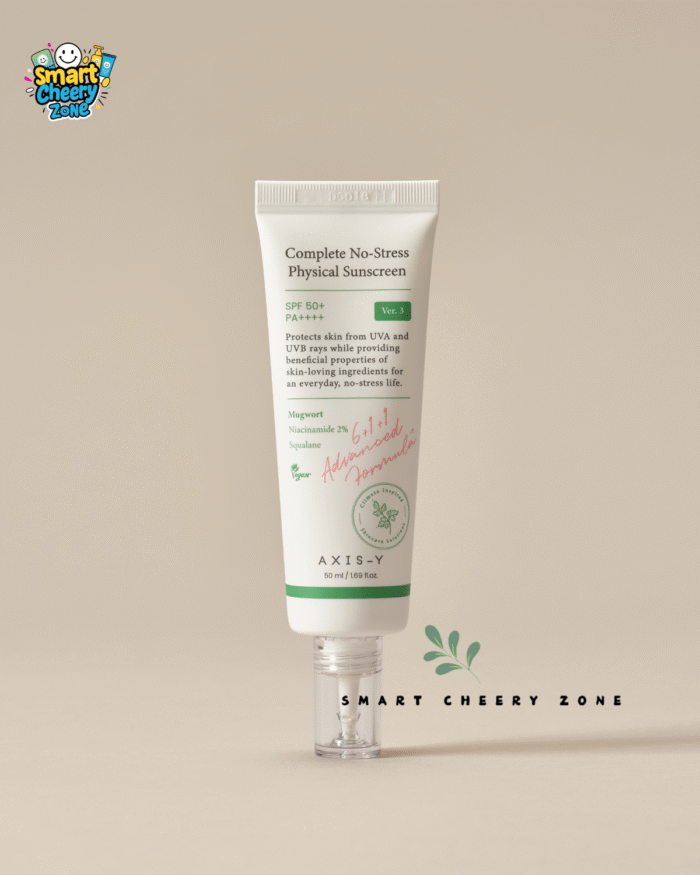 AXIS-Y Complete No-Stress Physical Sunscreen V.3 SPF 50+ for Sensitive Skin