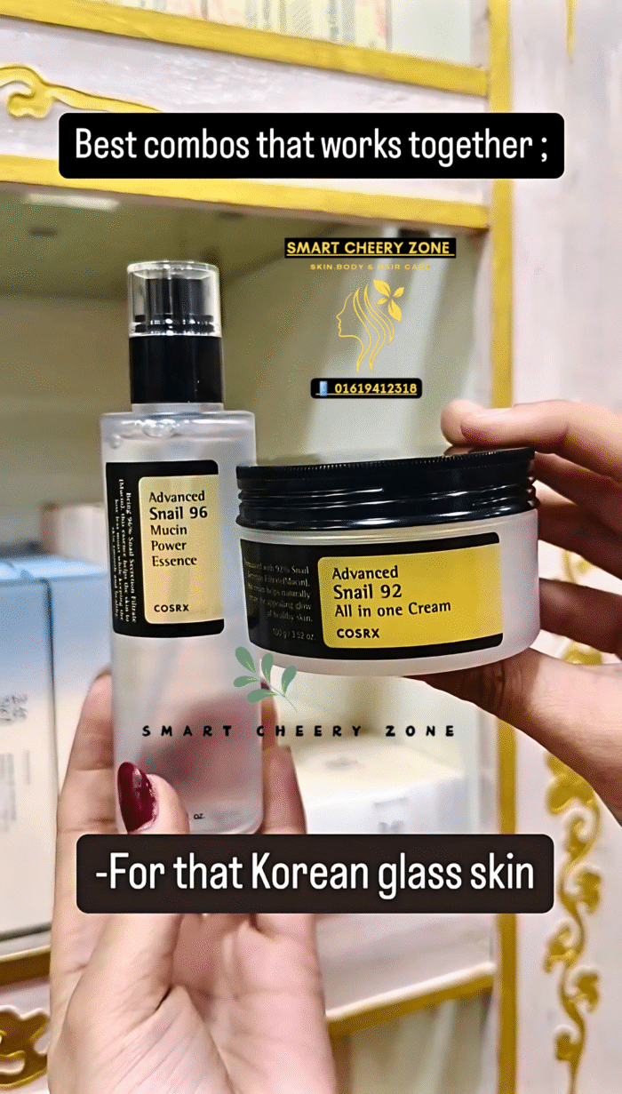 COSRX Snail Mucin Combo - Perfect Hydration and Glass Skin Look for Your Skin