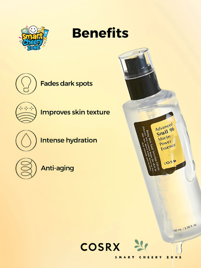 COSRX Advanced Snail 96 Mucin Power Essence for Hydration and Skin Repair