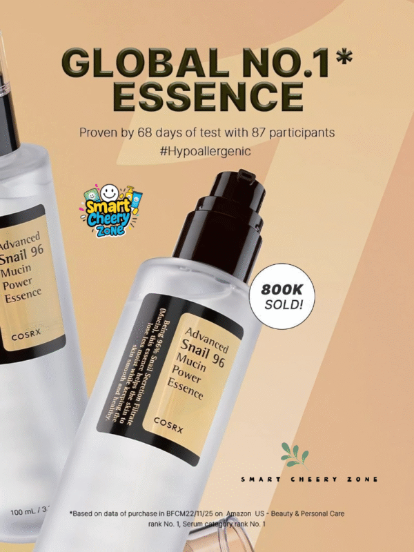 COSRX Advanced Snail 96 Mucin Power Essence for Hydration and Skin Repair