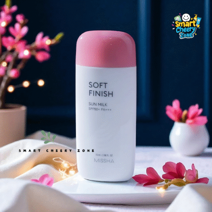 MISSHA Soft Finish Sun Milk SPF50+ PA+++ for Sun Protection and Smooth Skin